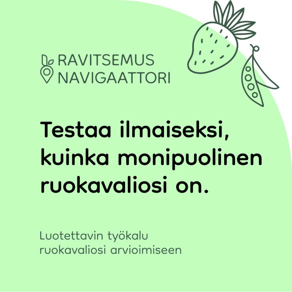 Ravitsemusnavigaattori esittely