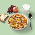 Broilerijauhelihakeitto lautasmalli